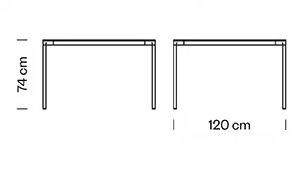 BLOOM 1240 - Square wooden table by Et al. - view 3